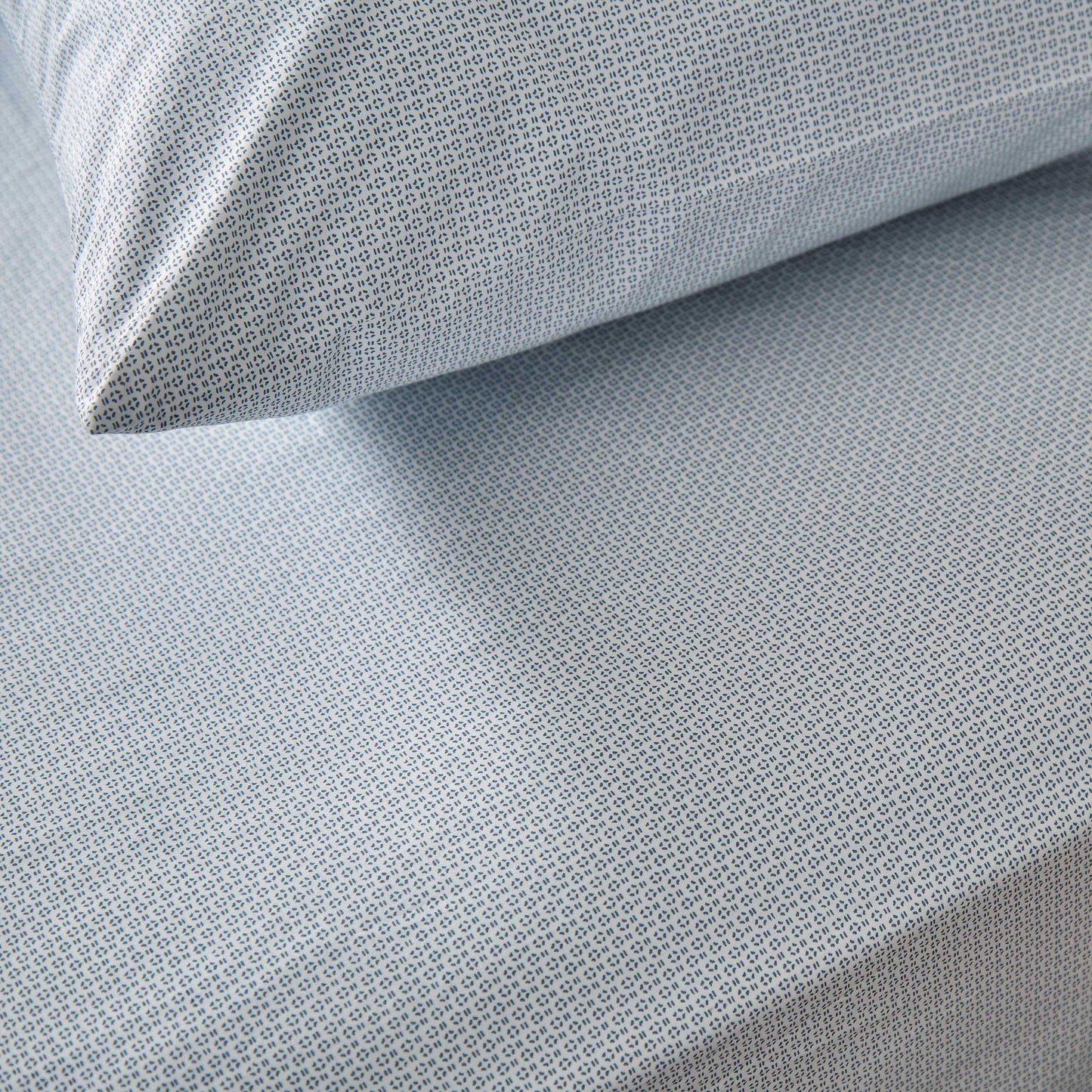 Edith Fitted Sheets, Ballintoy Blue